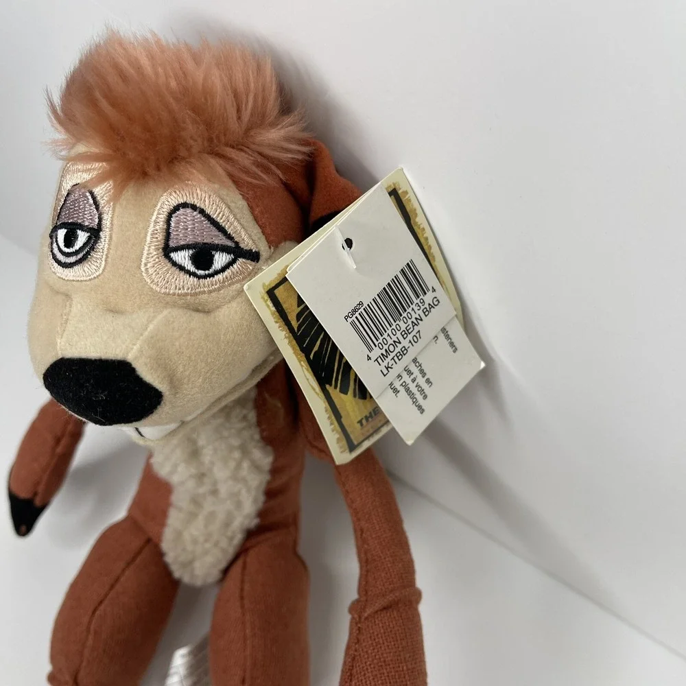 Timon Disney‎ The Lion King Bean Bag Plush The Broadway Musical w/ Tags